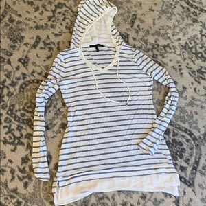 Striped WHBM sweatshirt tunic